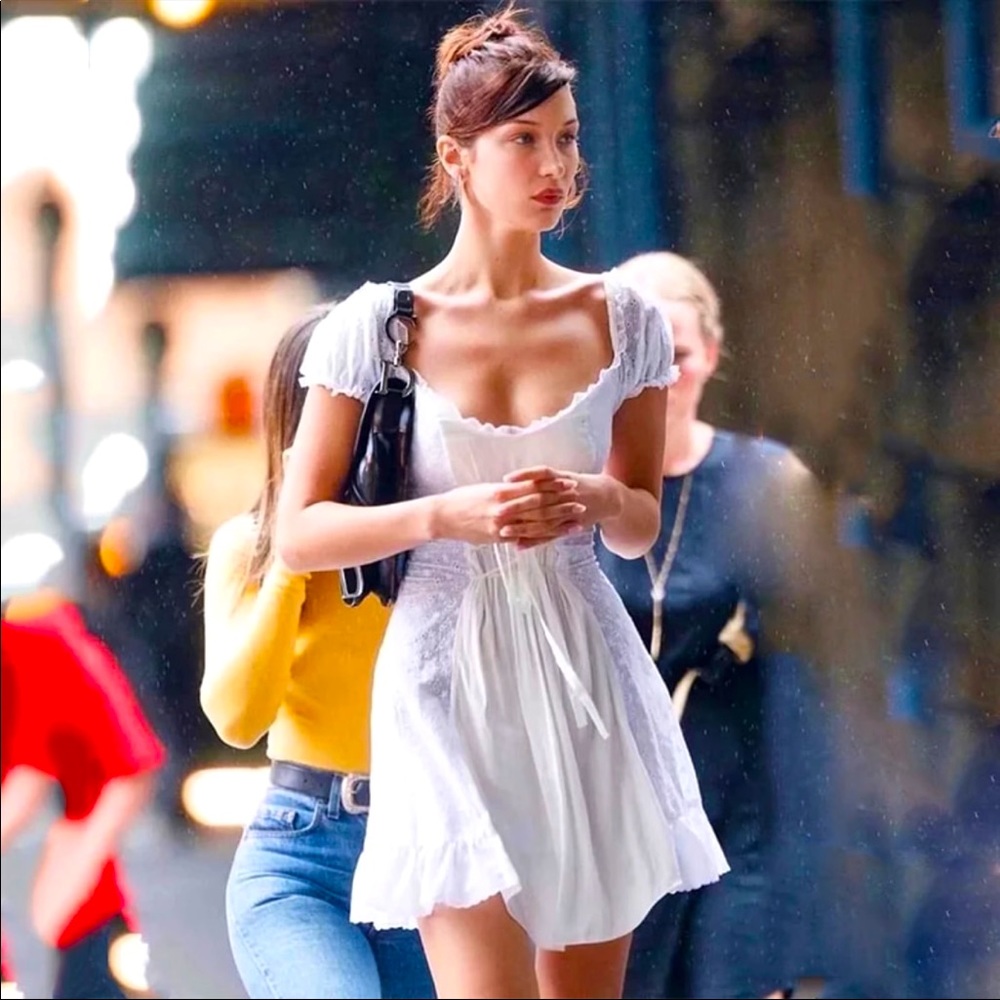 Corset dress as seen on bella hadid